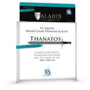 Paladin Clear Sleeves Thanatos 100mmx100mm 55 Sleeves Per Pack