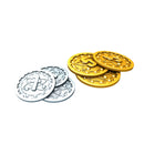 Nucleum: Metal Coins Board & Dice Accessories Board Game
