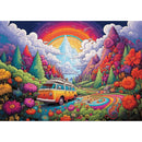 Trippy Puzzles - 1000 Piece Jigsaw Happy Highway