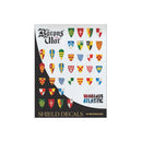 Wargames Atlantic Barons' War Shield Decals 01