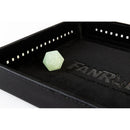 Fanroll: Blacklight Dice Tray with d20: Black