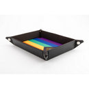 Fanroll: Pride Fold Up Velvet Dice Tray: Rainbow Flag