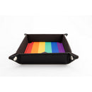 Fanroll: Pride Fold Up Velvet Dice Tray: Rainbow Flag