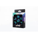 Fanroll: 16mm Pride Sharp Edge Silicone Rubber Poly Dice Set: Gay Men