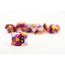 Fanroll: 16mm Pride Sharp Edge Silicone Rubber Poly Dice Set: Lesbian