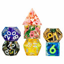 Fanroll: Mystery Misfit Sharp Edge Resin Polyhedral Dice Set