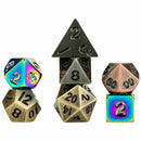 Fanroll: Mystery Misfit Mini Metal Polyhedral Dice Set