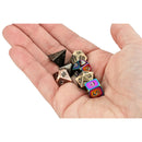 Fanroll: Mystery Misfit Mini Metal Polyhedral Dice Set
