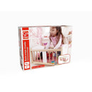 Hape Doll House & Furniture: Rock-a-bye Cradle Toy