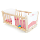 Hape Doll House & Furniture: Rock-a-bye Cradle Toy