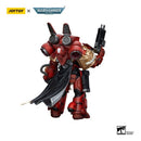 Warhammer Collectibles: 1/18 Scale Blood Angels Captain With Jump Pack