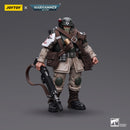 Warhammer Collectibles: 1/18 Scale Astra Militarum Cadian Command Squad Veteran with Medi-pack