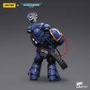 Warhammer Collectibles: 1/18 Scale Ultramarines Desolation Marine with Castellan Launcher Superfrag