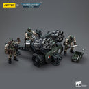Warhammer Collectibles: 1/18 Scale Astra Militarum Ordnance Team with Malleus Rocket Launcher