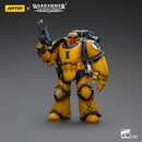 Warhammer Collectibles: 1/18 Scale Imperial Fists Legion MkIII Tactical Squad Sergeant with Pwr Fist