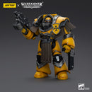 Warhammer Collectibles: 1/18 Scale Imperial Fists Legion Cataphractii Terminator Squad w/ Chainfist