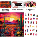 Trippy Puzzles - 300 Pce Wood Jigsaw Desert Daze