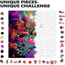 Trippy Puzzles - 300 Pce Wood Jigsaw Poker Palooza