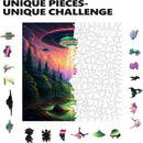 Trippy Puzzles - 300 Pce Wood Jigsaw Earthly Encounter