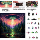 Trippy Puzzles - 300 Pce Wood Jigsaw Earthly Encounter