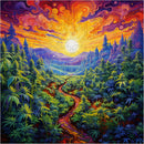 Trippy Puzzles - 300 Pce Wood Jigsaw Kaleidokush