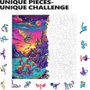 Trippy Puzzles - 300 Pce Wood Jigsaw Dragon's Dream