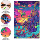 Trippy Puzzles - 300 Pce Wood Jigsaw Dragon's Dream