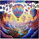 Trippy Puzzles - 300 Pce Wood Jigsaw Rainbow Ride
