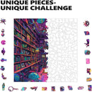 Trippy Puzzles - 300 Pce Wood Jigsaw Chaos Chronicles