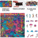 Trippy Puzzles - 300 Pce Wood Jigsaw London Lights