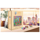 Trippy Puzzles - 300 Pce Wood Jigsaw Mystical Manhattan