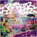 Trippy Puzzles - 300 Pce Wood Jigsaw Roman Riddle