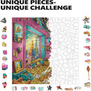Trippy Puzzles - 300 Pce Wood Jigsaw Treasure Trove