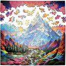 Trippy Puzzles - 300 Pce Wood Jigsaw Rocky Ridges