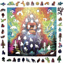 Trippy Puzzles - 300 Pce Wood Jigsaw Yeti Yonder