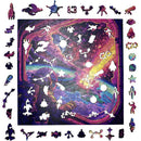 Trippy Puzzles - 300 Pce Wood Jigsaw Cosmic Collision