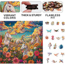 Trippy Puzzles - 300 Pce Wood Jigsaw Unicorn Utopia
