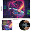 Trippy Puzzles - 1000 Piece Jigsaw Cosmic Collision