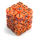 CHX 27833 Vortex 12mm d6 Orange/Black Block 36
