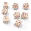 The One Ring White Dice Set RPG Accessory