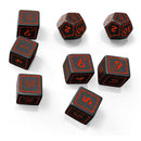 The One Ring Black Dice Set RPG Accessory