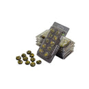 Gamers Grass Battle Ready Bases Highland Round 25mm x10