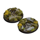 Gamers Grass Battle Ready Bases Highland Round 60mm x2