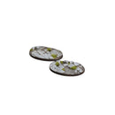 Gamers Grass Battle Ready Bases Temple Oval 90mm x2