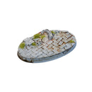 Gamers Grass Battle Ready Bases Urban Warfare Oval 60mm x4