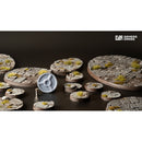 Gamers Grass Battle Ready Bases Temple Round 28mm x8