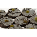 Gamers Grass Battle Ready Bases Temple Round 28mm x8