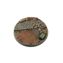 Gamers Grass Battle Ready Bases Urban Warfare Round 90mm x1
