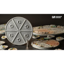 Gamers Grass Battle Ready Bases Urban Warfare Round 90mm x1