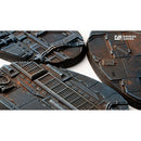 Gamers Grass Battle Ready Bases Spaceship Corridor Oval 75mm x3